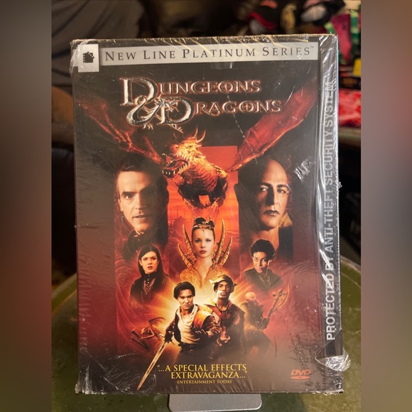 Dungeons & Dragons + Dungeons & Dragons Wrath of the Dragon God 🐲2 DVD SET NIB - Picture 2 of 8